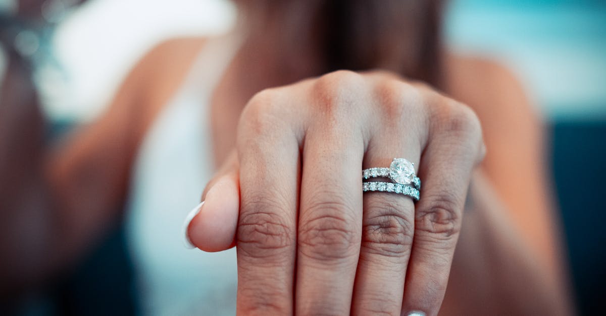 Mid-Century Vintage Princess Cut Engagement Rings